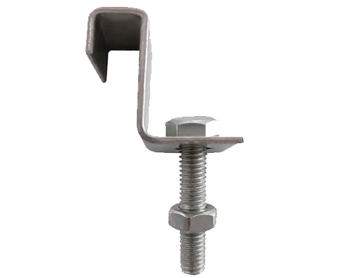 Fiberglass grating saddle clips L type Fiberglass grating saddle clips L type